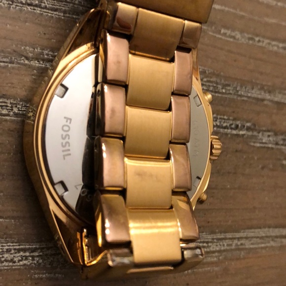 Fossil women’s watch. Gold - Picture 4 of 8